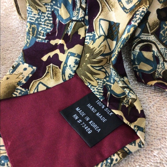 Mens MICEKY INC Knight Mickey Mouse Necktie silk - Picture 6 of 9